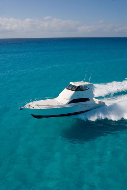 Riviera 51 Flybridge with IPS delivers blistering performance from a hull that has proven itself the world over © Ross Eason